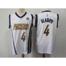 Indiana Pacers #4 Victor Oladipo White 2018-19 Earned Edition Nike Swingman Jersey