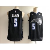 Orlando Magic #5 Mohamed Bamba Black 2018-19 City Edition Nike Swingman Jersey