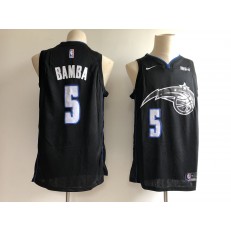 Orlando Magic #5 Mohamed Bamba Black 2018-19 City Edition Nike Swingman Jersey