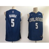 Orlando Magic #5 Mohamed Bamba Blue Nike Swingman Jersey