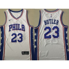 Philadelphia 76ers #23 Jimmy Butler White Nike Swingman Jersey