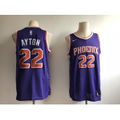 Phoenix Suns #22 Deandre Ayton Purple Nike Swingman Jersey