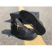 AIR JORDAN 1 RETRO HI BLACK 554725-001