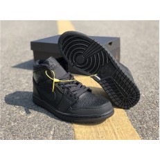 AIR JORDAN 1 RETRO HI BLACK 554725-001