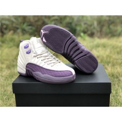 AIR JORDAN 12 RETRO GS DESERT SAND PURPLE 510815-001