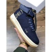 2018 MAHARISHI X NIKE AIR FORCE 1 HI PRM ID NAVY GUM CI3900-992