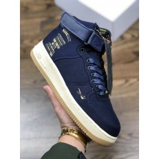 2018 MAHARISHI X NIKE AIR FORCE 1 HI PRM ID NAVY GUM CI3900-992