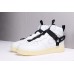 NIKE AIR FORCE 1 MID UTILITY STRAP WHITE BLACK NIGHT AV8247-100