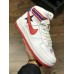 RICCARDO TISCI X NIKELAB AIR FORCE 1 HI WHITE UNIVERSITY RED BLACK AQ3366-100