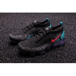 NIKE AIR VAPORMAX FLYKNIT 2 BLACK HOT PUNCH 942842-003