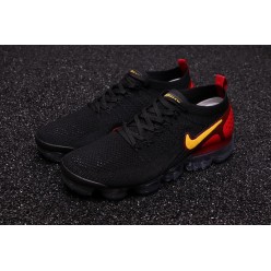 NIKE AIR VAPORMAX FLYKNIT 2 BLACK RED GOLD 942842-006