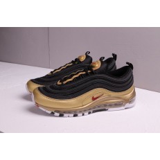 NIKE AIR MAX 97 BLACK METALLIC GOLD AT5458-002