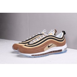 NIKE AIR MAX 97 BROWN BLACK WHITE 921826-201