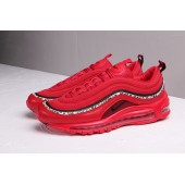 NIKE AIR MAX 97 RED WHITE BLACK AQ0655-121