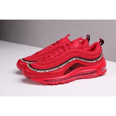 NIKE AIR MAX 97 RED WHITE BLACK AQ0655-121