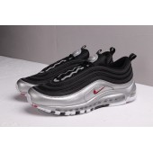 NIKE AIR MAX 97 SILVER BLACK AT5458-001