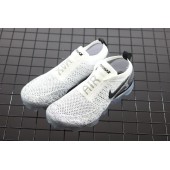NIKE AIR VAPORMAX FLYKNIT MOC 2 GREY WHITE BLACK AH7006-011