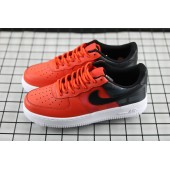 NIKE AIR FORCE 1 LOW 07 HABANERO RED WHITE BLACK AV8363-600