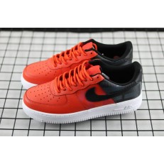 NIKE AIR FORCE 1 LOW 07 HABANERO RED WHITE BLACK AV8363-600