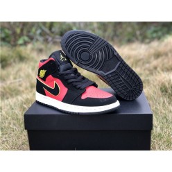 AIR JORDAN 1 MID GS HOT PUNCH BQ6472-006