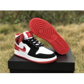 AIR JORDAN 1 MID GS PLAID 554725-607