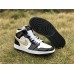 AIR JORDAN 1 MID PATENT BLACK WHITE GOLD 852542-007