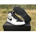 AIR JORDAN 1 MID WHITE SILVER BLACK 554724-121