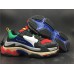 BALENCIAGA 17FW TRIPLE S BLACK GREEN RED YELLOW 490672 W09G5 1068
