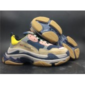 BALENCIAGA 17FW TRIPLE S YELLOW GREY PINK
