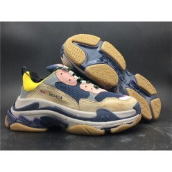BALENCIAGA 17FW TRIPLE S YELLOW GREY PINK