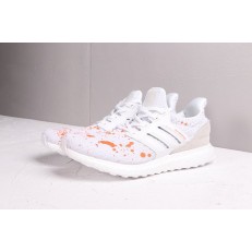MADNESS X ADIDAS ULTRA BOOST BLOOD SPLATTER WHITE ORANGE EF0143
