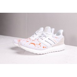 MADNESS X ADIDAS ULTRA BOOST BLOOD SPLATTER WHITE ORANGE EF0143
