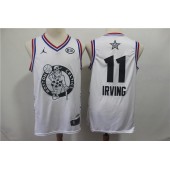 Boston Celtics #11 Kyrie Irving White 2019 NBA All-Star Game Jordan Brand Swingman Jersey