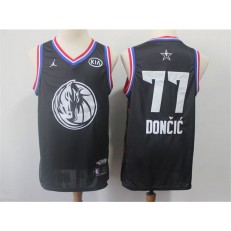 Dallas Mavericks #77 Luka Doncic Black 2019 NBA All-Star Game Jordan Brand Swingman Jersey