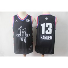 Houston Rockets #13 James Harden Black 2019 NBA All-Star Game Jordan Brand Swingman Jersey