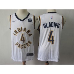 Indiana Pacers #4 Victor Oladipo White Nike Swingman Jersey