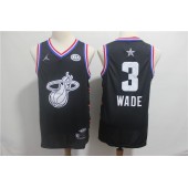 Miami Heat #3 Dwyane Wade Black 2019 NBA All-Star Game Jordan Brand Swingman Jersey