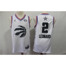 Toronto Raptors #2 Kawhi Leonard White 2019 NBA All-Star Game Jordan Brand Swingman Jersey