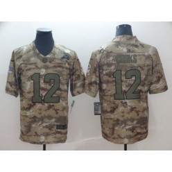 Los Angeles Rams #12 Brandin Cooks Camo Salute To Service Limited Nike NFL Men Jersey