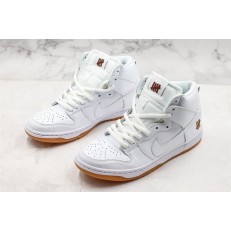 UNDEFEATED X NIKE SB DUNK HIGH UNDFTD SP WHITE 598472-110