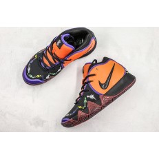 NIKE KYRIE 4 DAY OF THE DEAD TEAM ORANGE BLACK MULTI COLOR CI0278-800