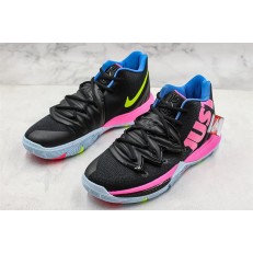 NIKE KYRIE 5 JUST DO IT BLACK PINK BLUE AO2919-003