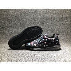 KID'S NIKE AIR MAX 720 BLACK FLOWERS AO2924-010