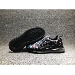 KID'S NIKE AIR MAX 720 BLACK FLOWERS AO2924-010