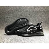 KID'S NIKE AIR MAX 720 BLACK WHITE AO2924-302