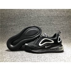KID'S NIKE AIR MAX 720 BLACK WHITE AO2924-302
