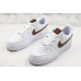 NIKE AIR FORCE 1 LOW WHITE BROWN BUTTERFLY KNOT AR7720-101