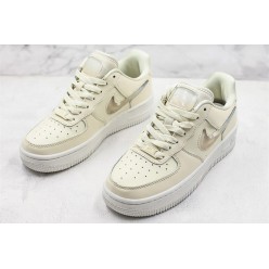 NIKE WMNS AIR FORCE 1 LOW 07 SE PRM CREAM AH6827-100