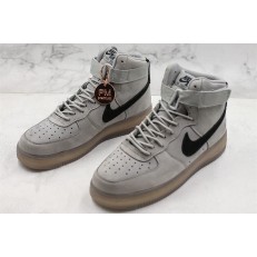 REIGNING CHAMP X NIKE AIR FORCE 1 MID GREY BLACK 882098-100