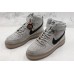 REIGNING CHAMP X NIKE AIR FORCE 1 MID GREY BLACK 882098-100
